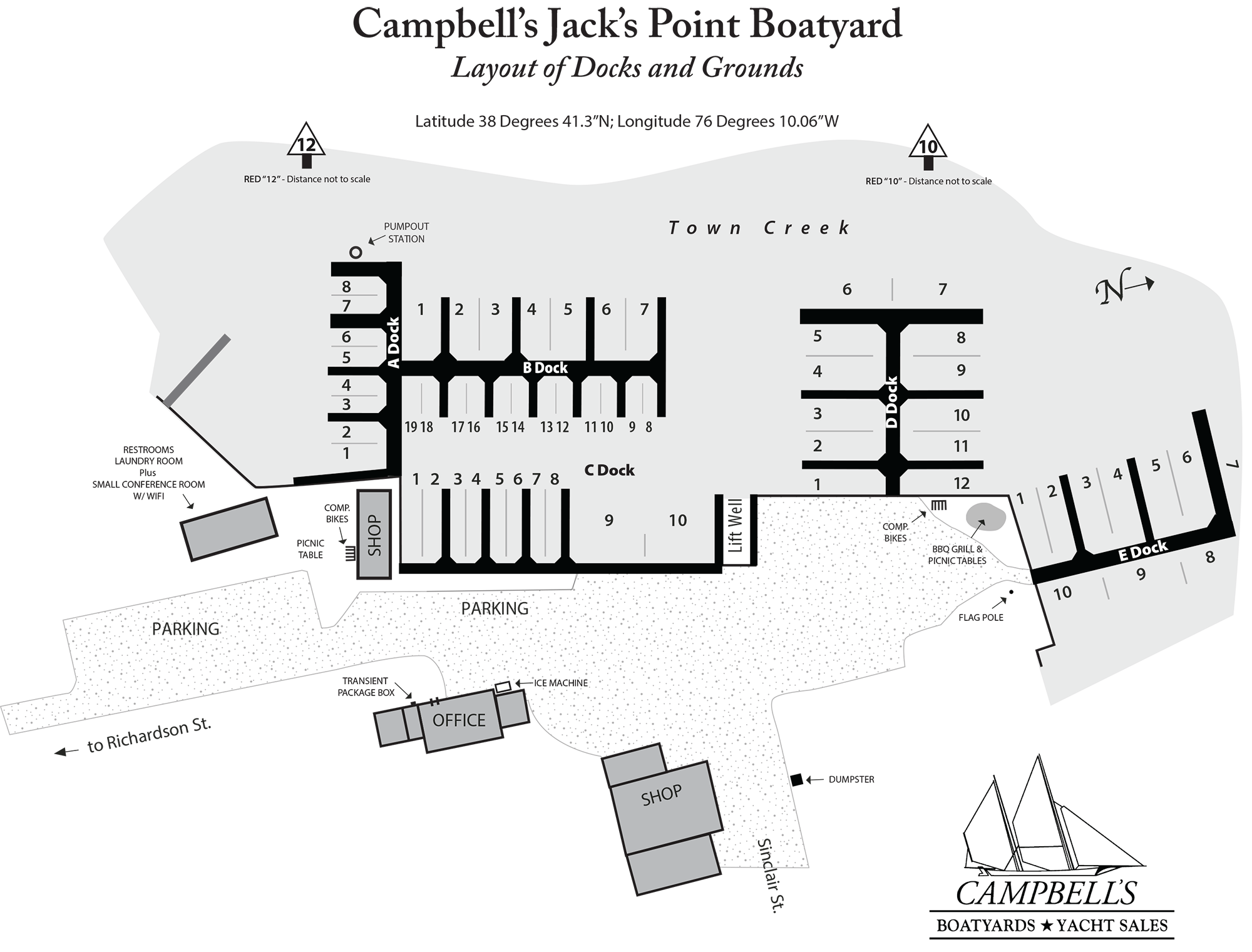 Jack’s Point Marina Map