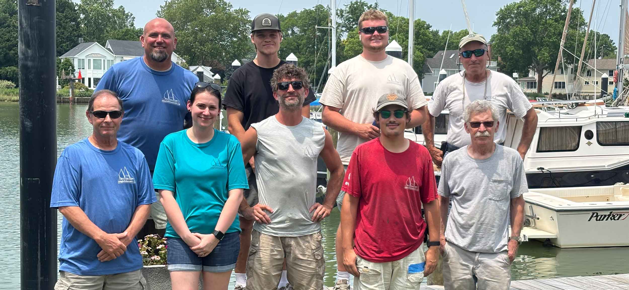Campbells Boatyards Crew
